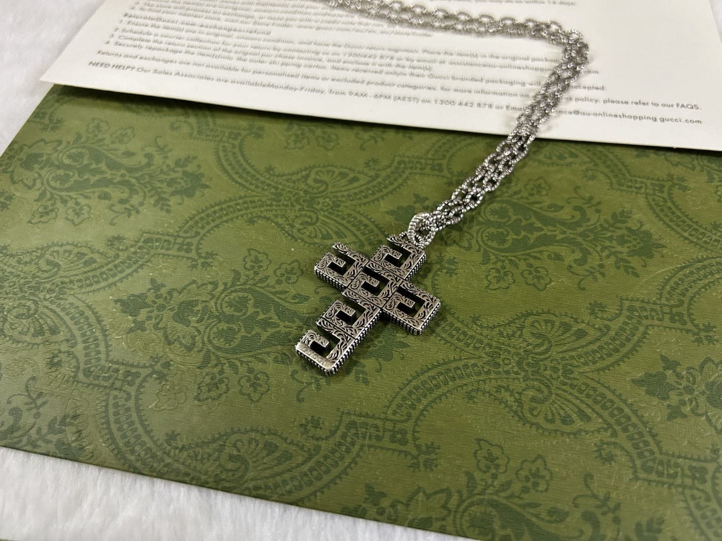 Double Gucci Necklace
