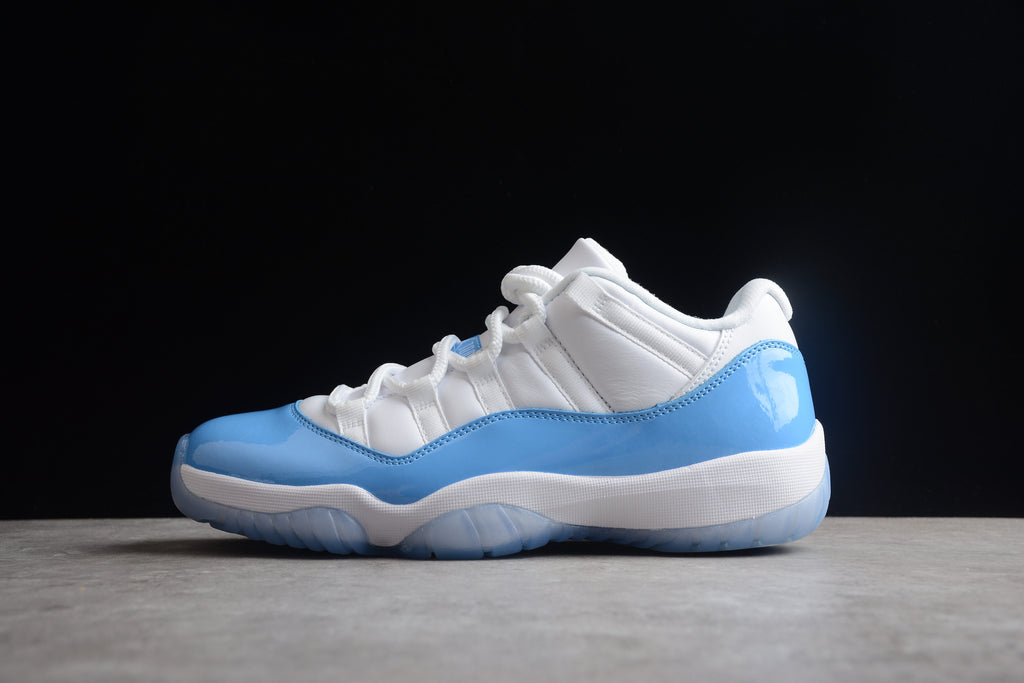 AJ 11 Low  " White & University Blue "
