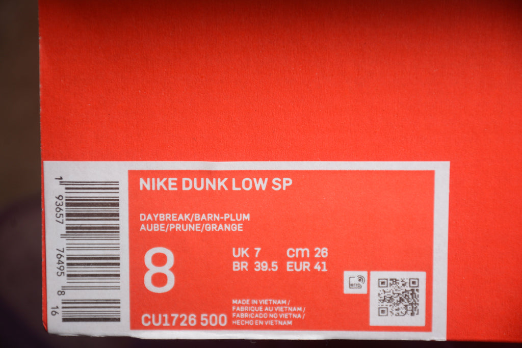 Nike Dunk Low Retro Vol. 1 SP Plum