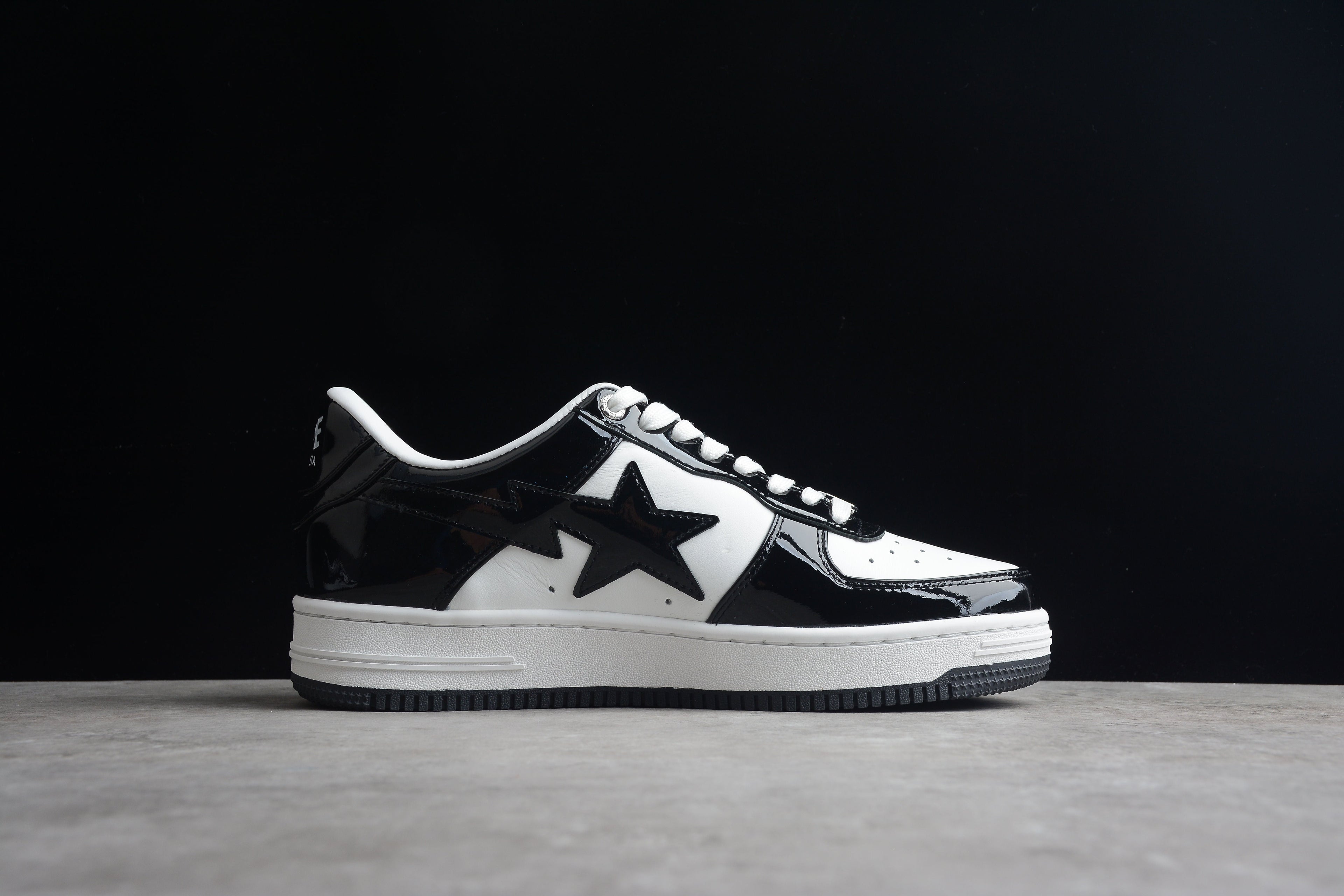 Bape Sta Black Patent Leather