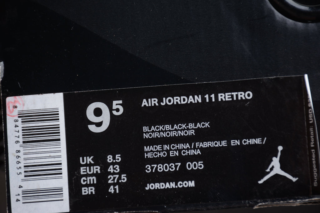 AJ 11 "Gamma Black"