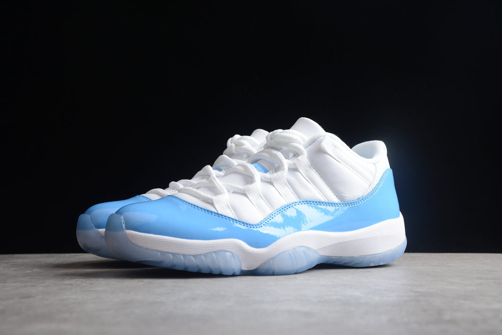 AJ 11 Low  " White & University Blue "
