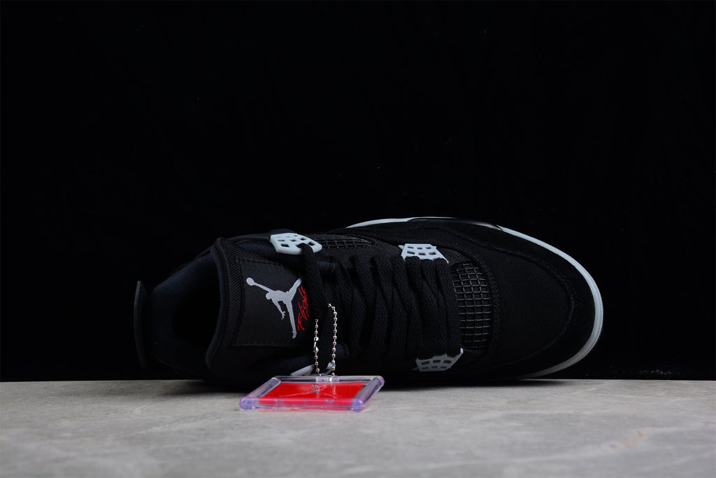 AJ 4 Retro "Black Canvas"