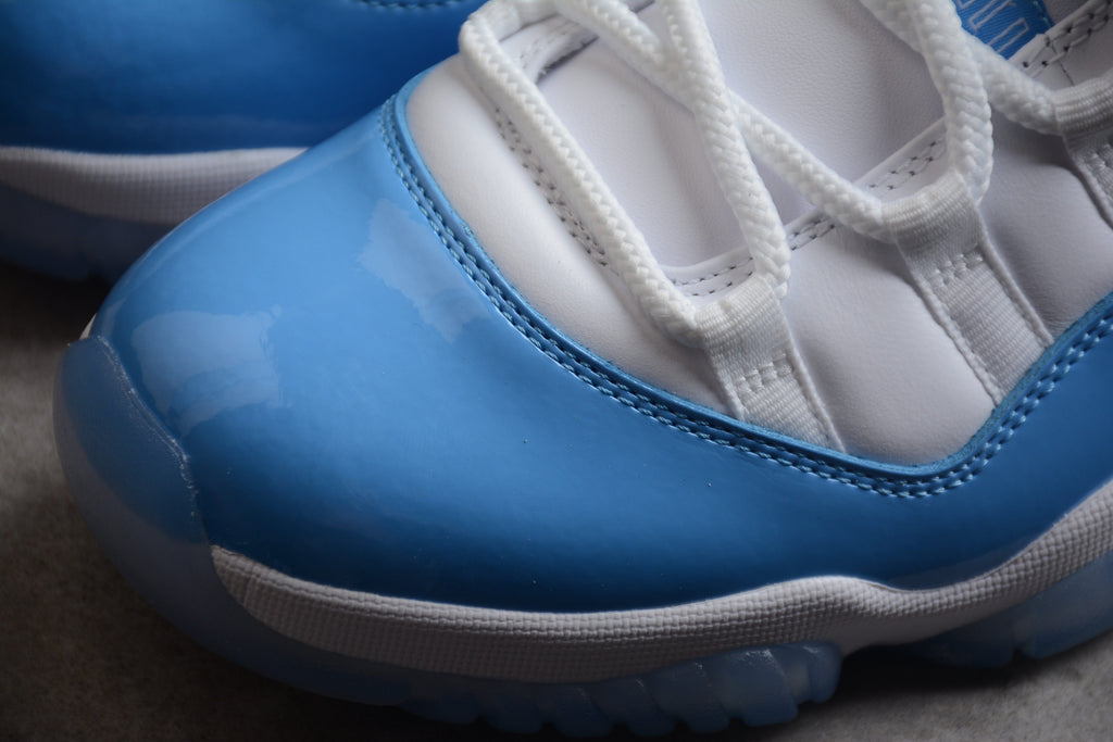AJ 11 Low  " White & University Blue "