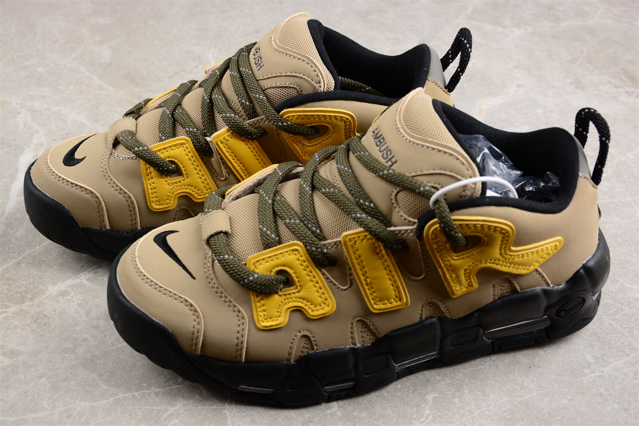 Ambush x Nike Air More Uptempo Low "Limestone"