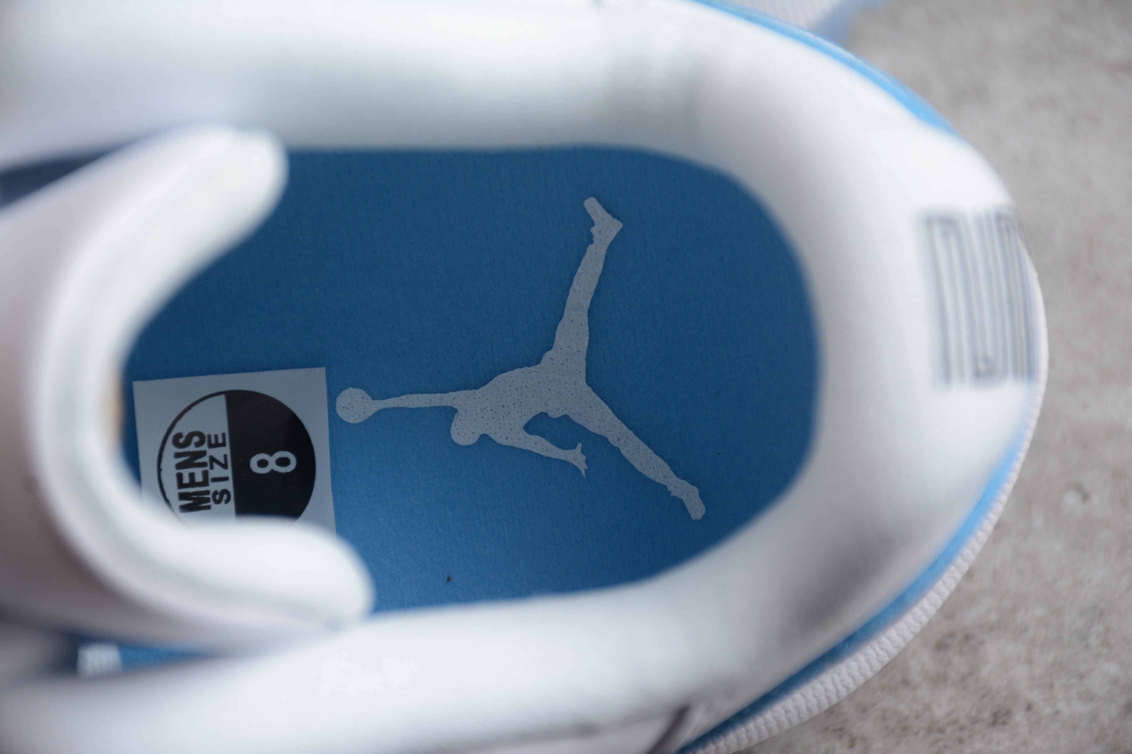 AJ 11 Low  " White & University Blue "