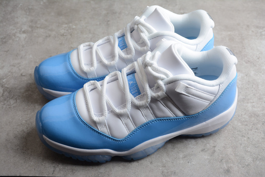 AJ 11 Low  " White & University Blue "