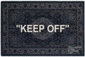 Virgil Abloh x IKEA KEEP OFF Rug - Grey/White, 200 x 300 cm