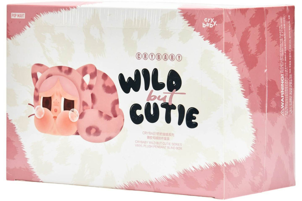 Pop Mart CRYBABY Wild but Cutie Vinyl Plush Pendants - Sealed Case of 6 Blind Boxes