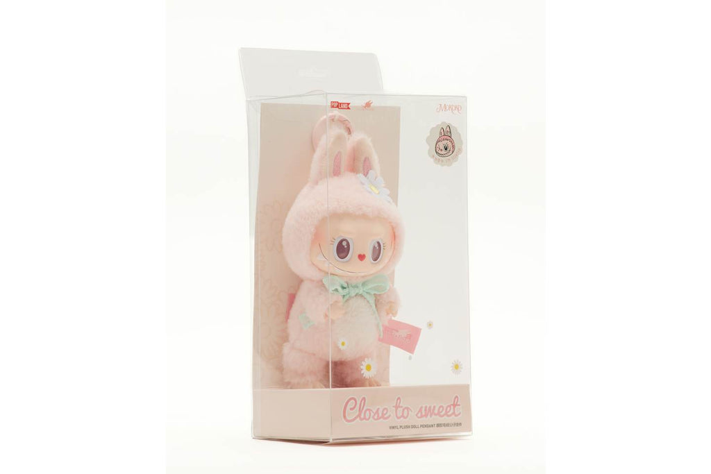 Pop Mart Labubu Mokoko Close to Sweet Vinyl Plush Pendant