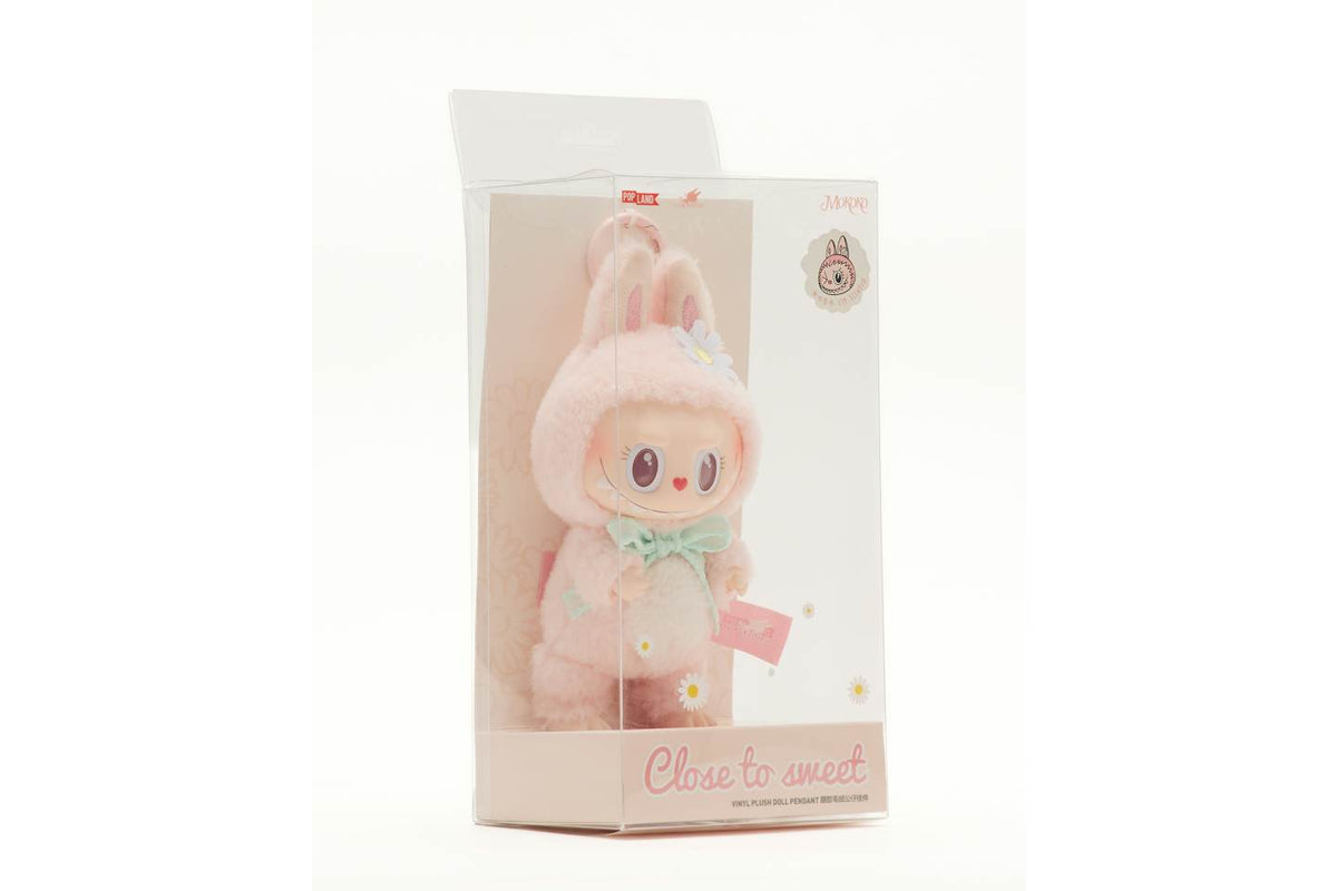 Pop Mart Labubu Mokoko Close to Sweet Vinyl Plush Pendant