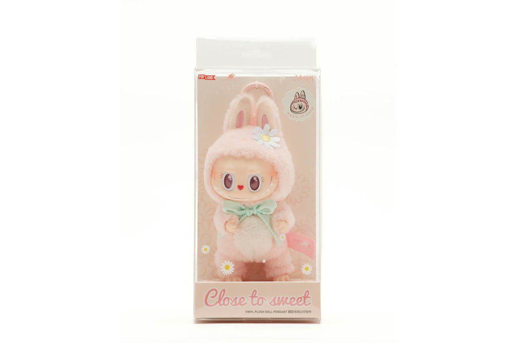 Pop Mart Labubu Mokoko Close to Sweet Vinyl Plush Pendant