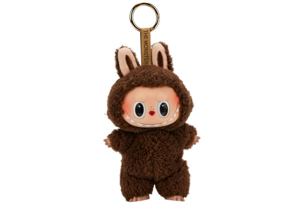 Pop Mart Labubu Exciting Macaron Chestnut Cocoa Vinyl Plush Pendant - Secret Version
