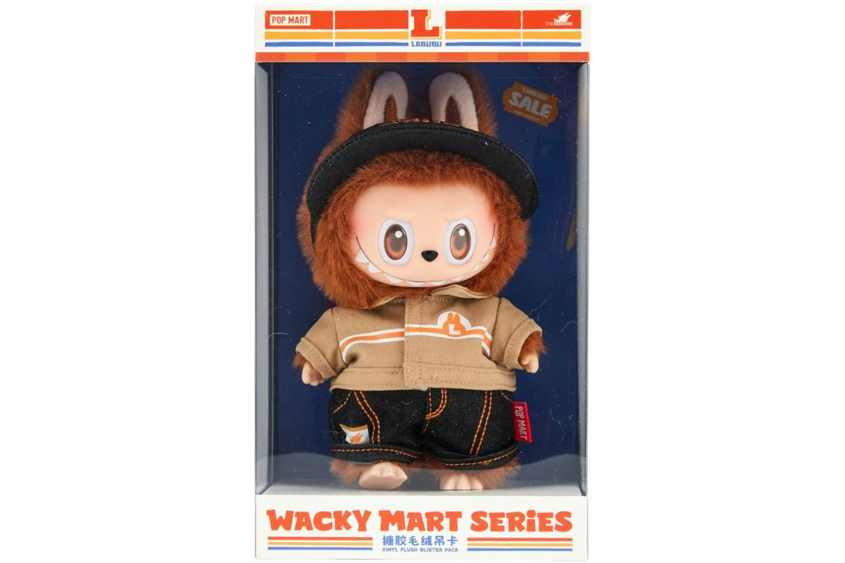 Pop Mart Labubu Wacky Mart Vinyl Plush Hanging Card
