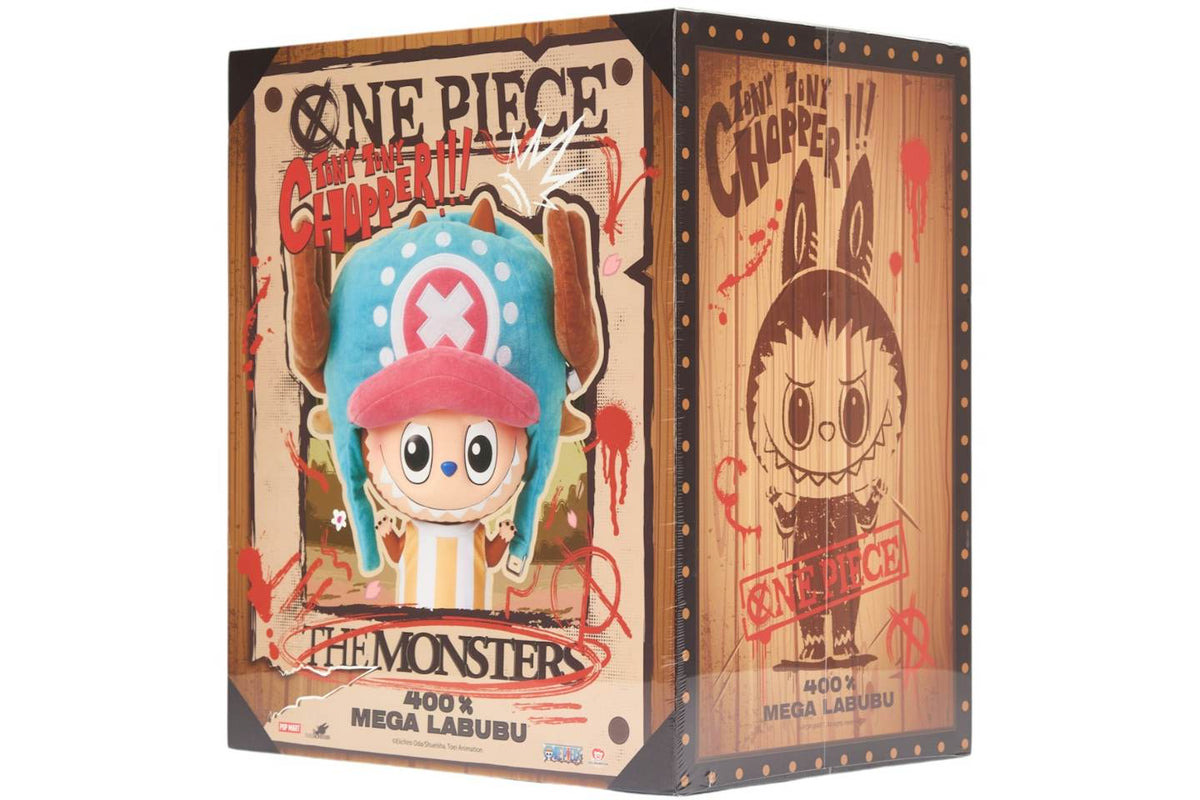 Pop Mart MEGA Labubu x One Piece Tony Tony Chopper Figure - 400%