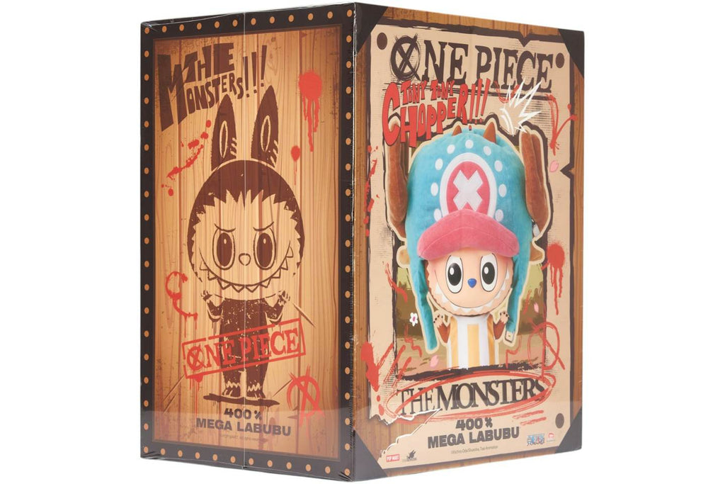 Pop Mart MEGA Labubu x One Piece Tony Tony Chopper Figure - 400%