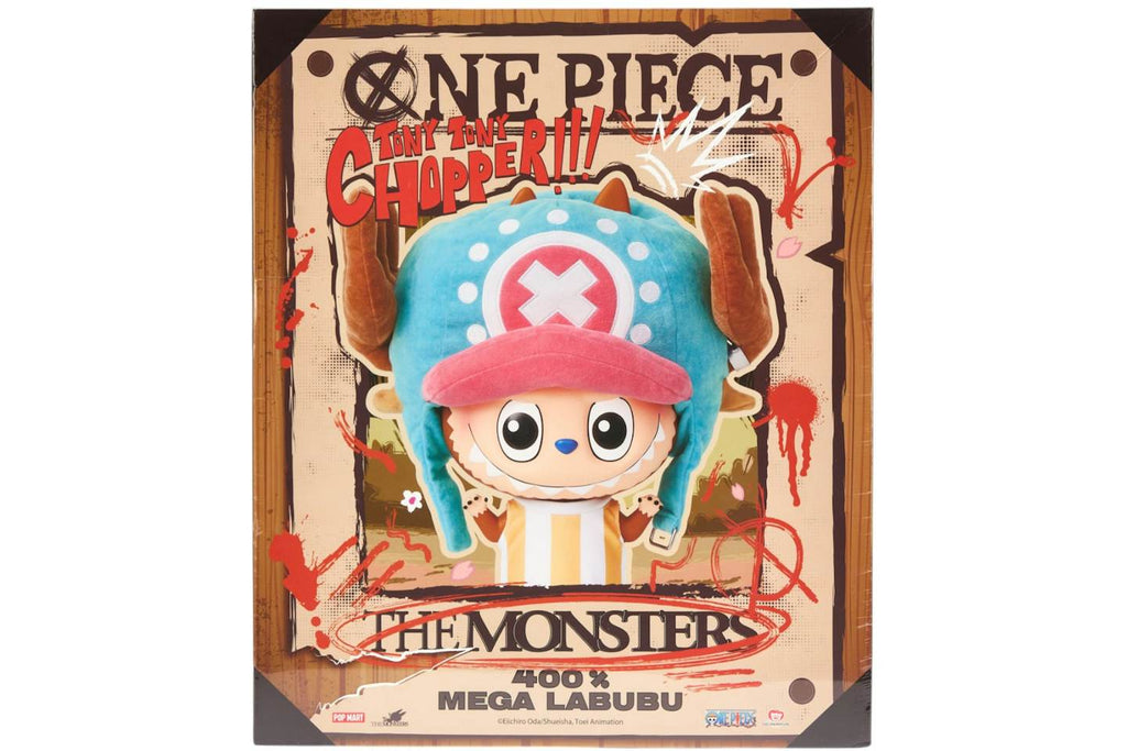 Pop Mart MEGA Labubu x One Piece Tony Tony Chopper Figure - 400%