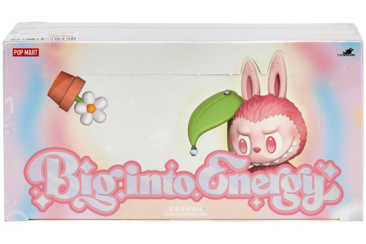 Pop Mart Labubu Big into Energy Phone Charms - Sealed Case of 6 Blind Boxes