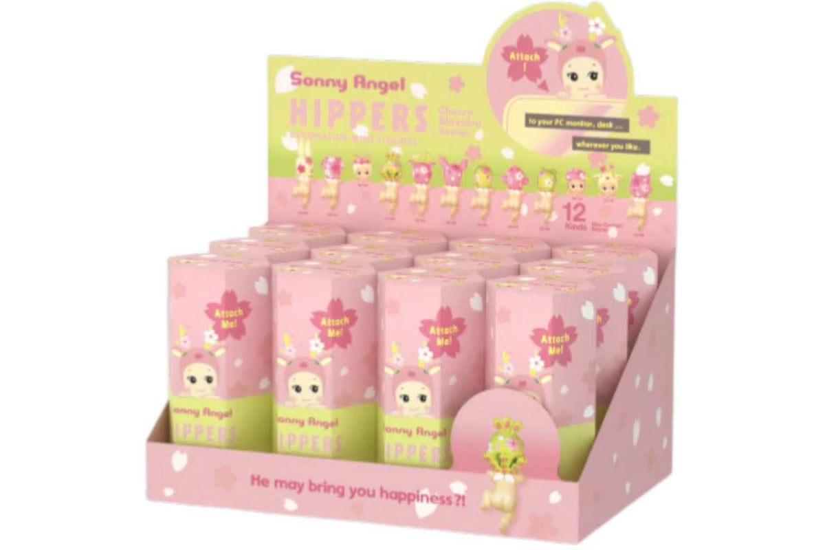 Sonny Angel HIPPERS Cherry Blossom Series - Sealed Case of 12 Blind Boxes
