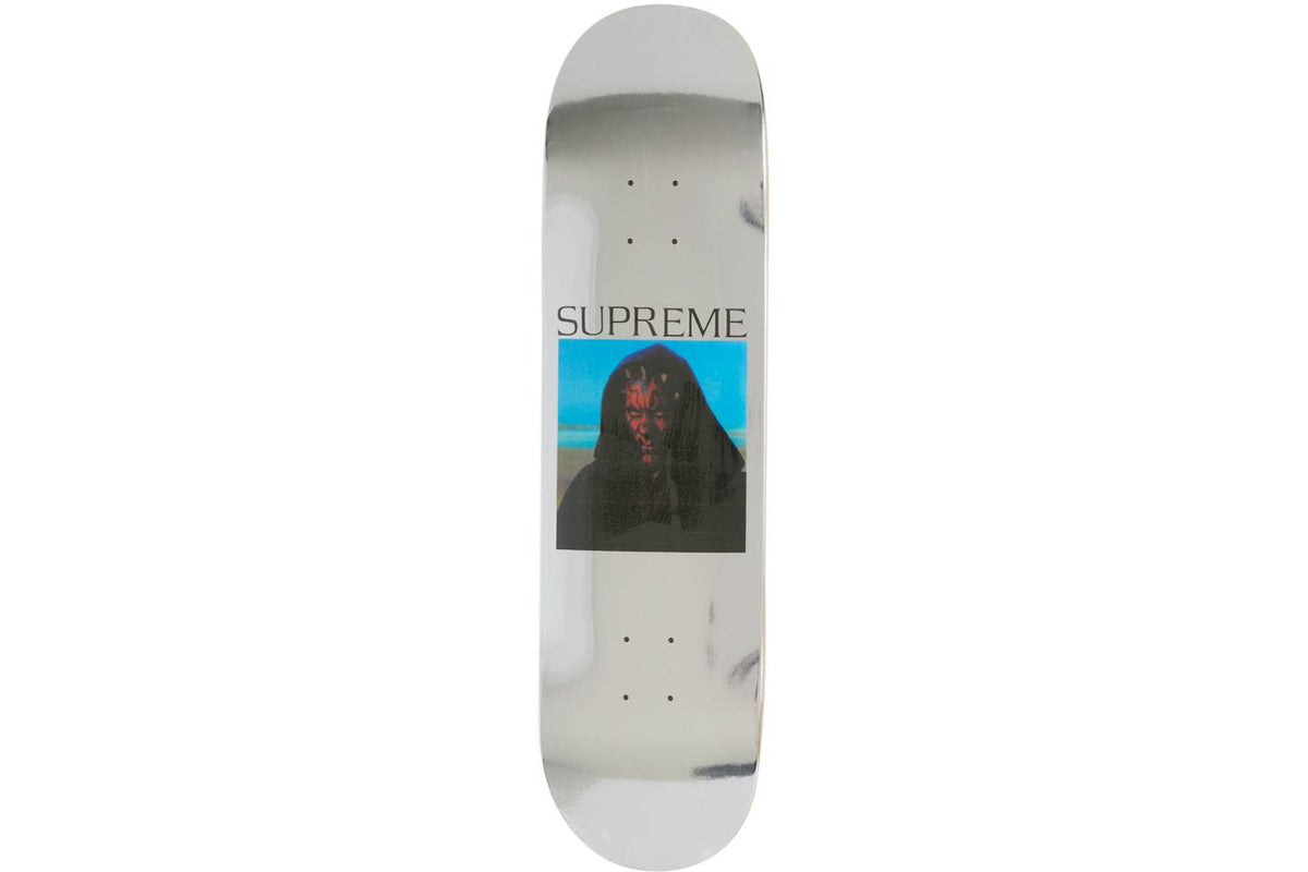 Supreme Sith Skateboard Deck - Silver