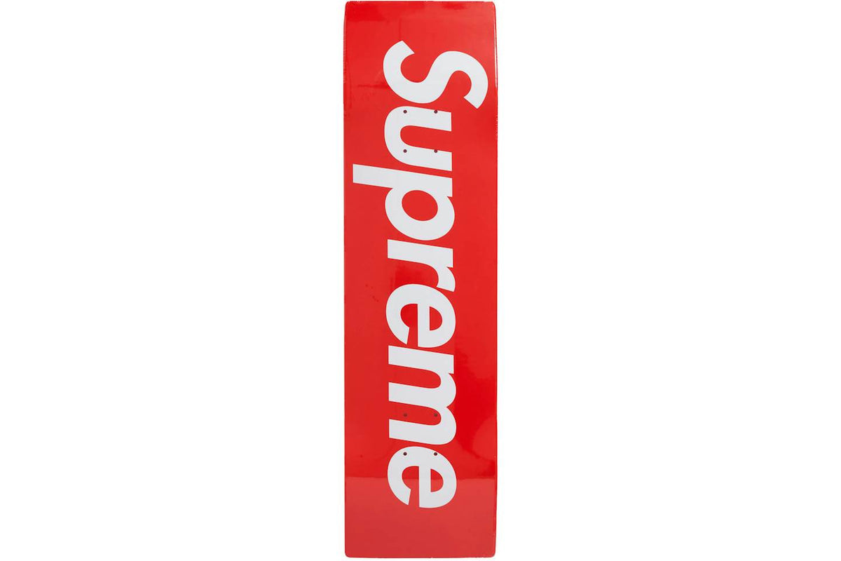 Supreme Uncut Box Logo Skateboard Deck - Red