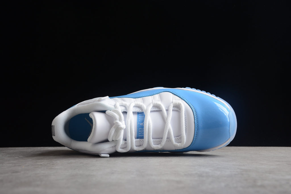 AJ 11 Low  " White & University Blue "