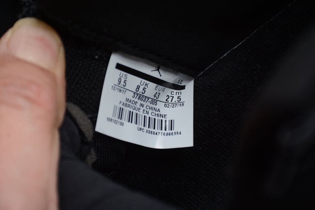 AJ 11 "Gamma Black"