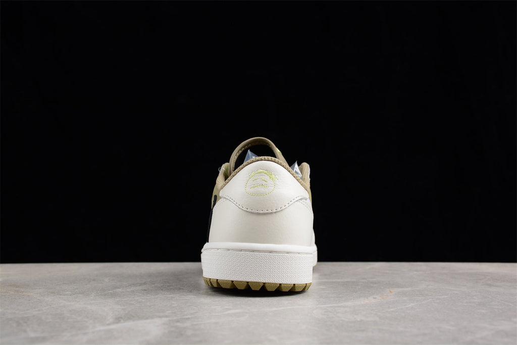 AJ 1 Retro Low Golf Travis Scott Neutral Olive