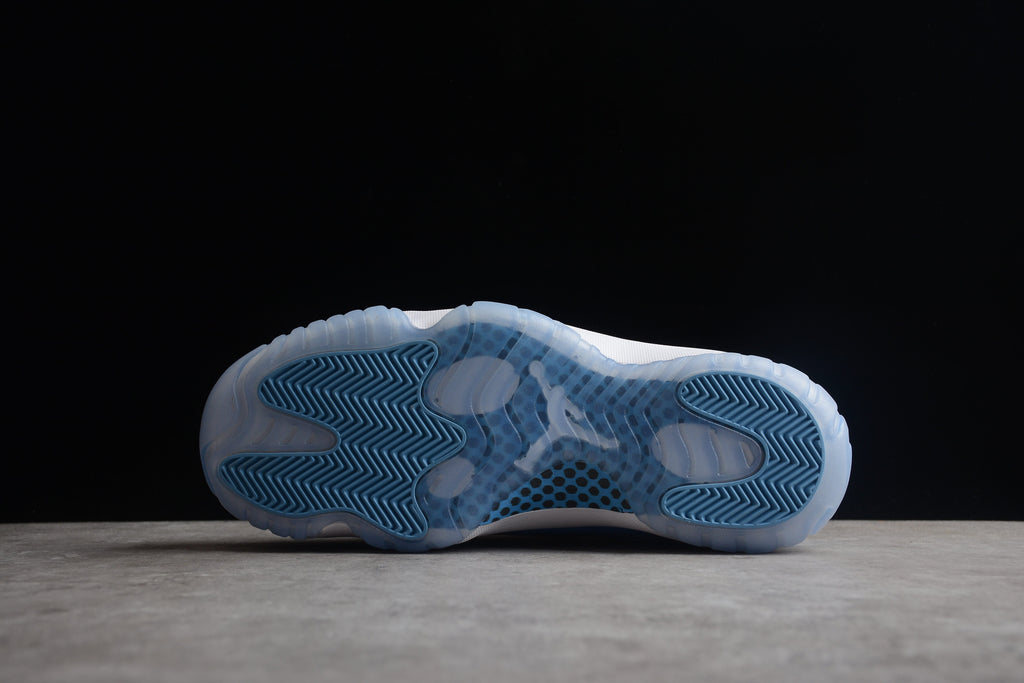 AJ 11 Low  " White & University Blue "