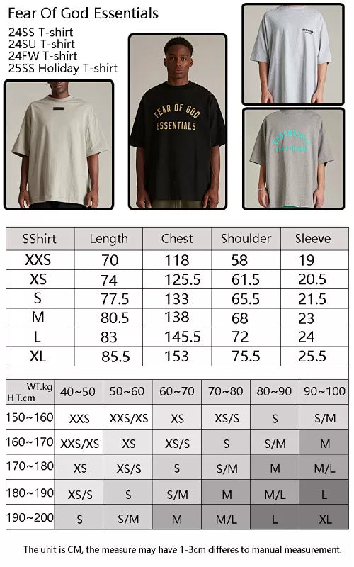 FOG X Essentials 24SS Heavy Tshirt