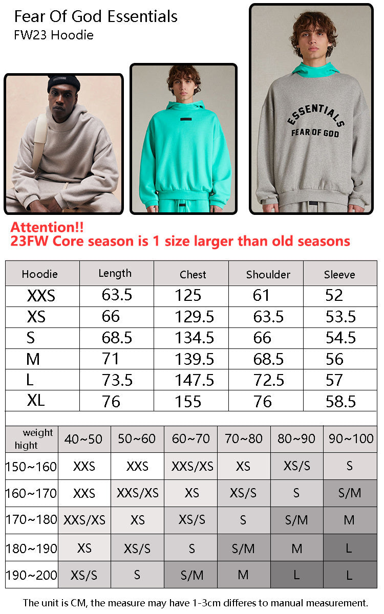 FOG x Essentials Hoodie 24SS Nylon