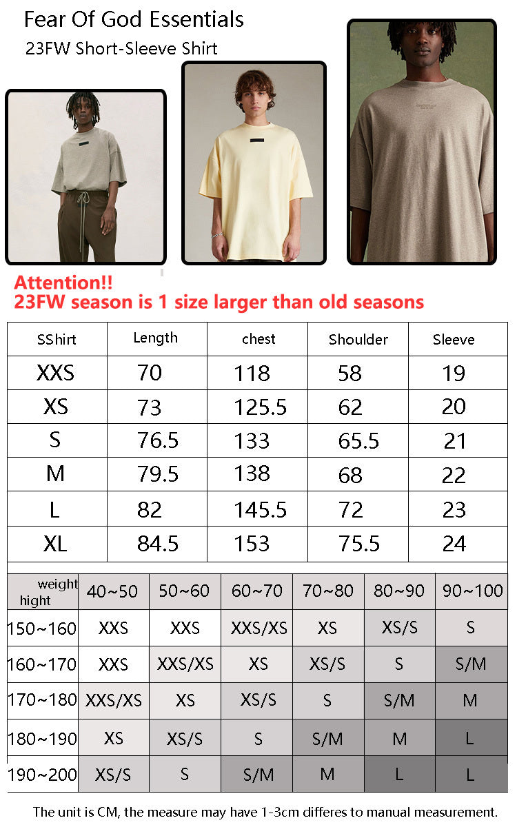 FOG x Essentials Heavy Tshirt 24SU