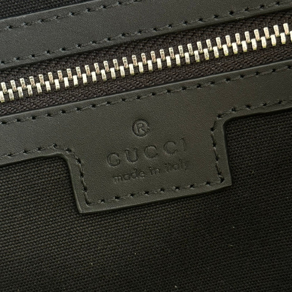GUCCI 25S SHOULDER BAG 29 CM IN NEON GREEN TO DARK GRAY OMBRÉ CALFSKIN