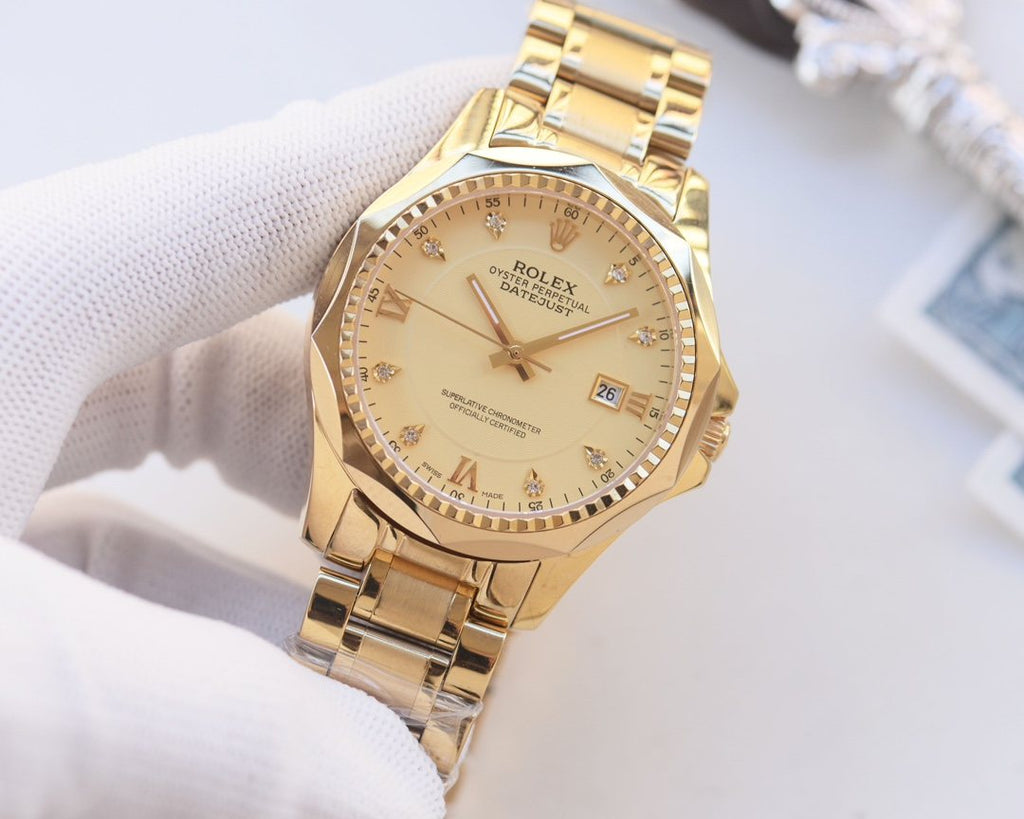Rolex Gold Bracelet Watch
