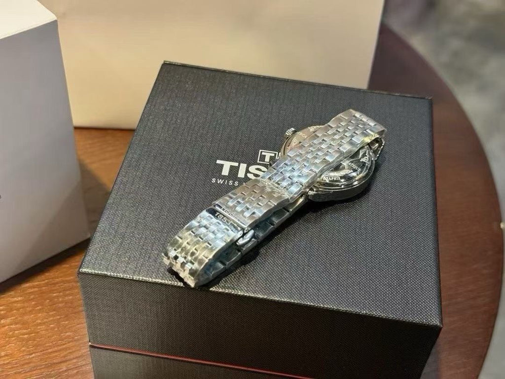 Tissot White Dial Bracelet Watch
