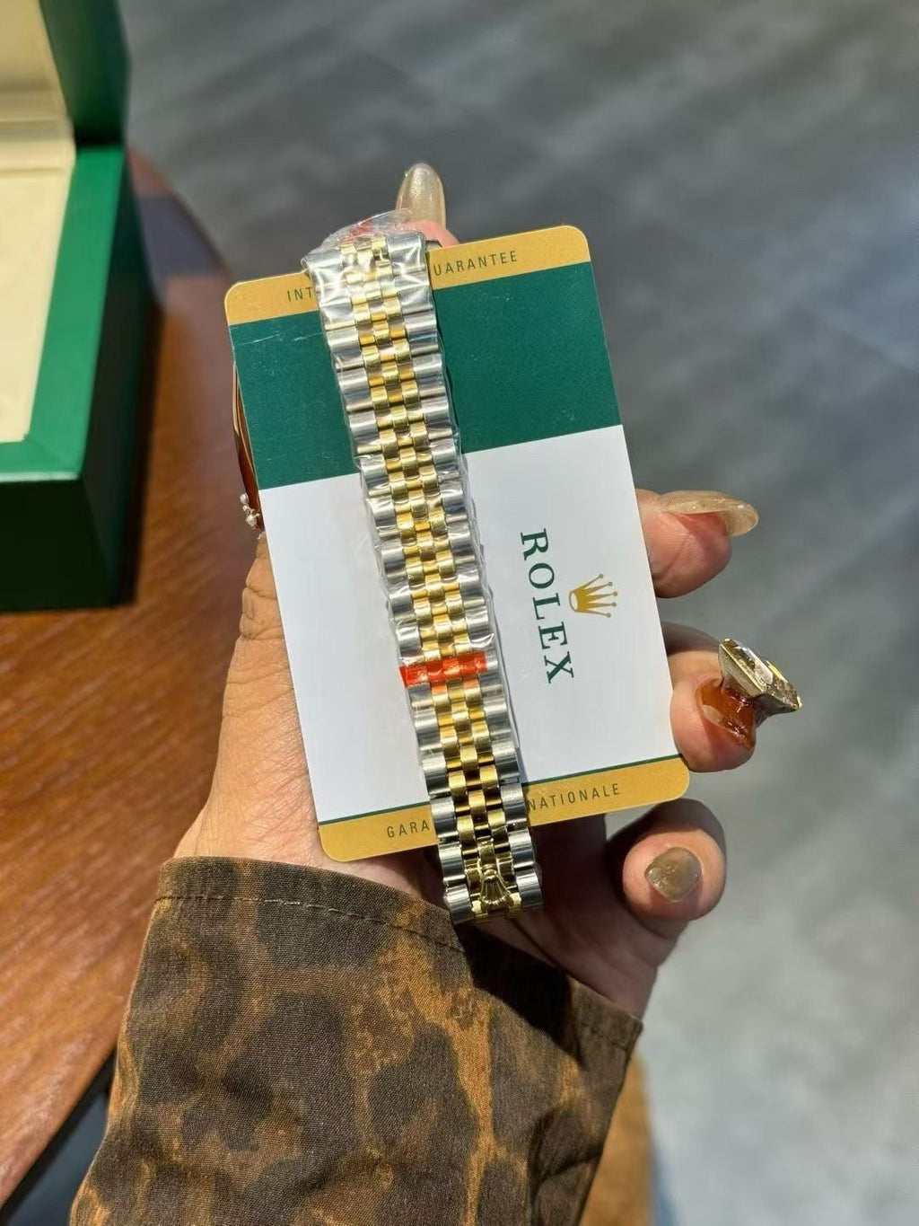 Rolex Gold Dial Two-Tone Watch