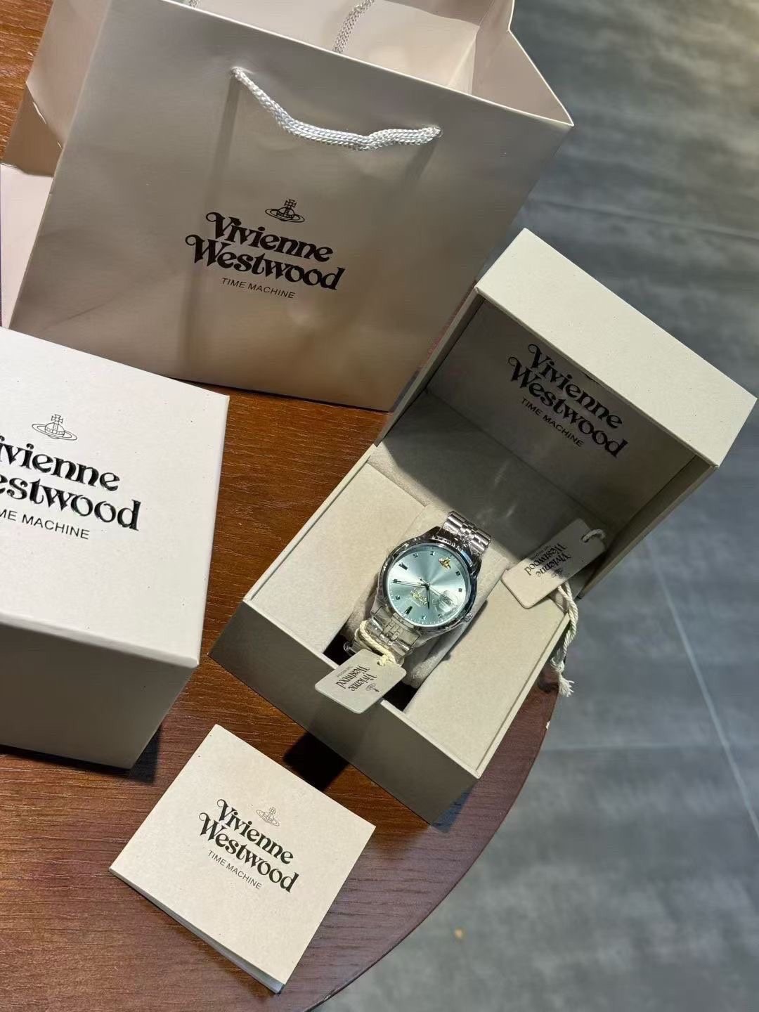 Vivienne Westwood Ice Blue Dial Watch
