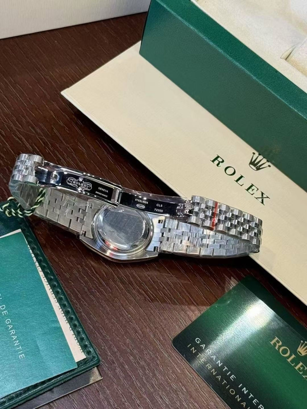 Rolex White Mother-of-Pearl Dial Watch