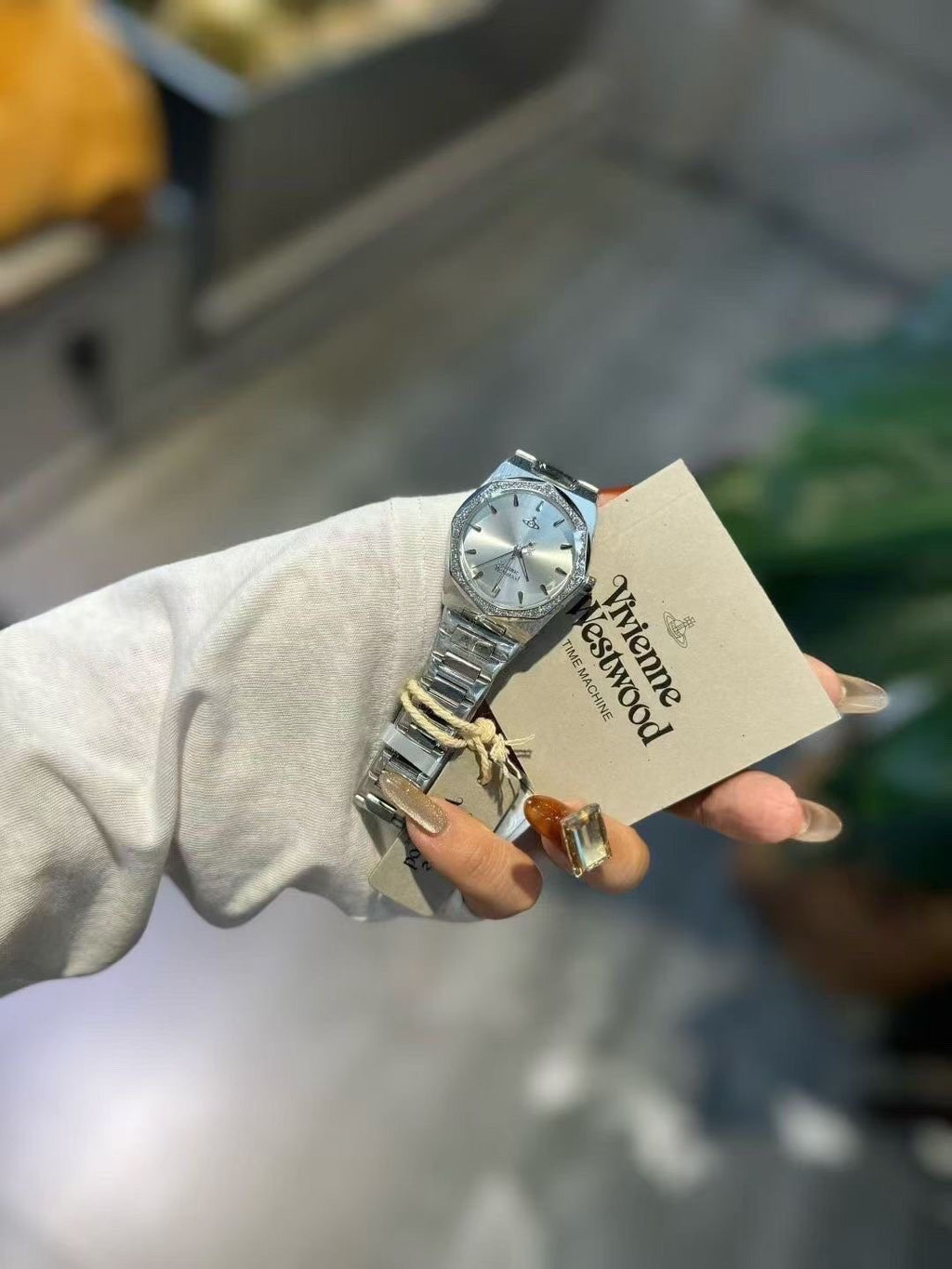Vivienne Westwood Pale Blue Dial Watch